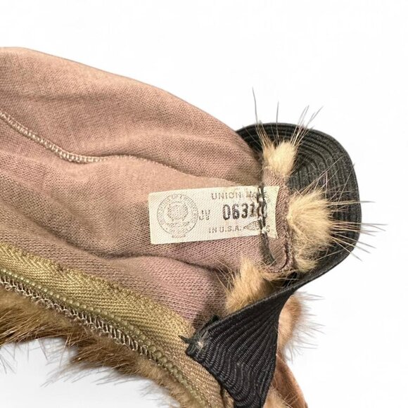 Designed by Lora 50’s Vintage Mink Fur Hat - Picture 4 of 5